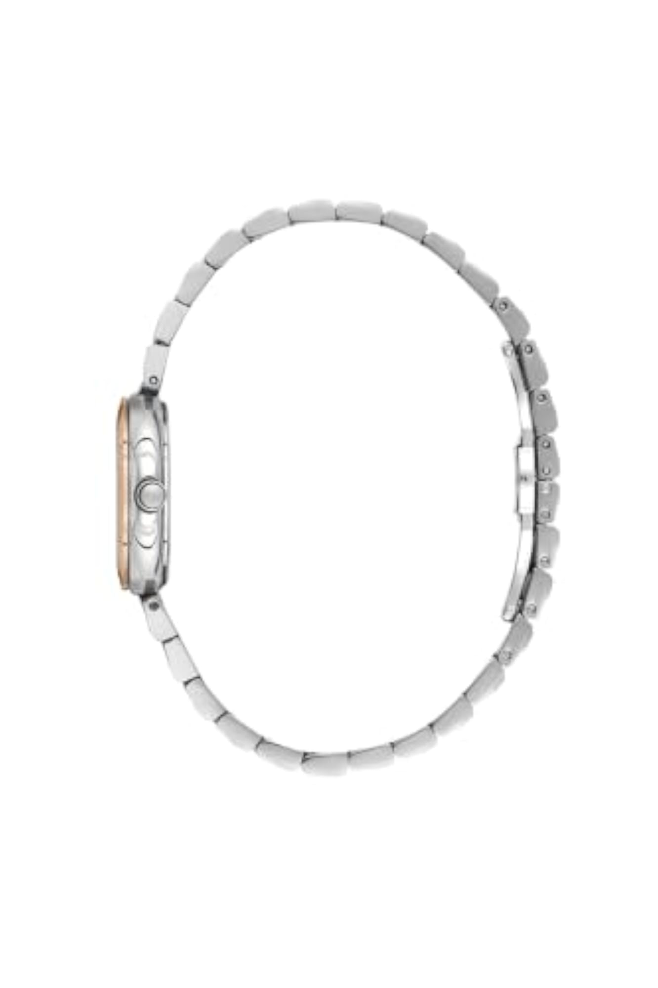 Women's Quartz Silver Dial Analog Watch, Elegant Design