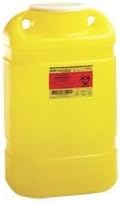 Chemotherapy Sharps Container - 8 Gallon - Case of 10