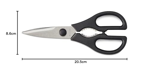 Wüsthof Kitchen Scissors (1049594907) 8"- Black