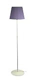 Aluminor STORE LS B T LAMPADAIRE, 40 W, Blanc + Abat Jour Taupe