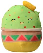 Squishmallows Kellytoy 2022 – Peluche Dumbo Octopus Invernale 18 Cm Con Adesivi – Giallo - 5