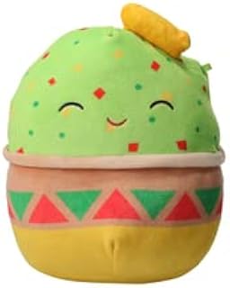 Squishmallows Kellytoy 2022 7'' Guacamole - Includes Stickers, Multicolor (SQ-XMAS-2022-7-guac)