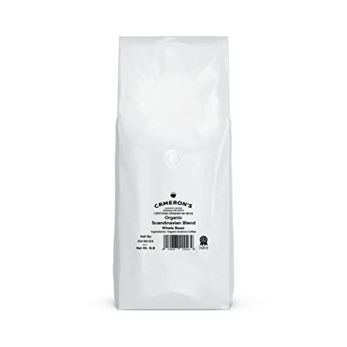 Cameron's Coffee Organic Scandinavian Blend Whole Bean Coffee