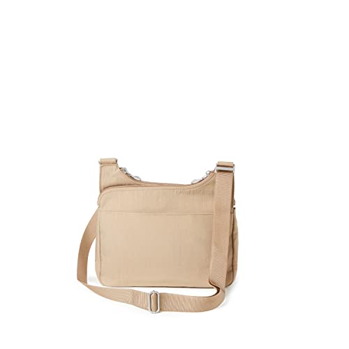 Image of Baggallini Crossbody Travel Bag 11x8.5 Lightweight Water-resistant Nylon Handbag