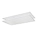 Sunlite 85388 2x4 FT LED Flat Panel Light, Lay-in Fixture, 60 Watts, 6000 Lumens, 5000K Color Temperature, 120-277V, Dimmable, 50,000 Hour Life Span, Energy Star Rated, ETL Listed, 2 Pack