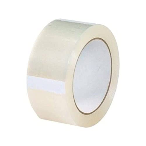 MARKQ Clear Packing Tape | 2 inches x 50 yards Strong Heavy Duty Packaging Tape for Sealing Parcel Boxes Moving Boxes Houses Large Postal Bags Office Supplies [1 Rolls]