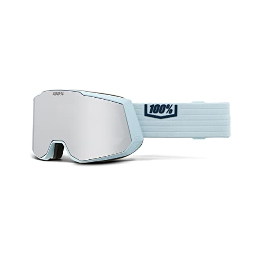 Masque 100percent Snowcraft Xl Hiper avec écran miroir argenté pour snowboard