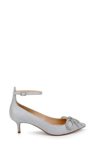 Jewel Badgley Mischka Geranium Kitten Heel Pump4