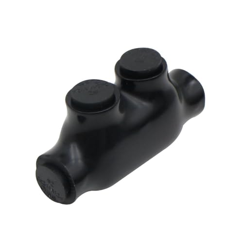 2-14 AWG Insulated Inline Splice Connector Black Wire Connectors,Allen Hex 5/32" Insulated Cable Connectors Pre-Loaded Oxide Inhibitors(1pcs)