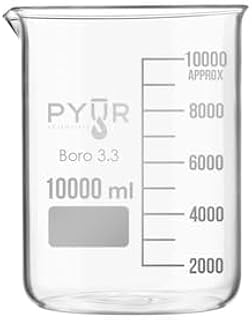 DL Wholesale - 612000 - Glass Beaker Low Form with Spout and Graduations 2000ml