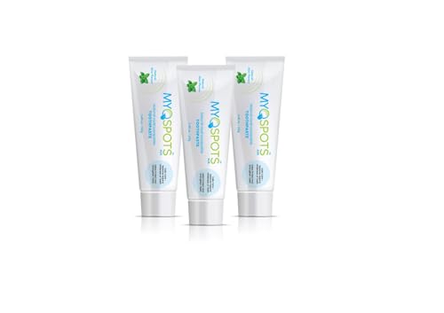 MYOSPOTS Hydroxyapatite Toothpaste - Whitening & Sensitive Care, Reinvented Oral Health with HYDROXYAPATITE, Mint flavour, Fluoride & Sodium Lauryl Sulfate Free (3)
