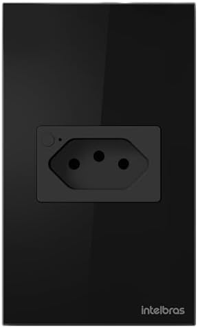 Tomada Inteligente Wi-Fi ETS 1001 Preto Intelbras
