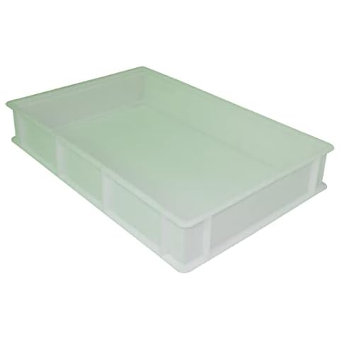 Stackable Pizza Bread Dough Tray 60x40cm Cover