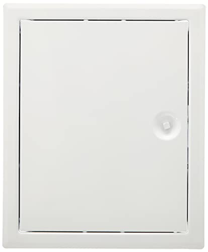 Upmann Revitür Softline sv 200x250 mm, RAL9016 Vierkantverschluss, 1 Stück, 20523