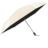 日傘『現役皮膚科医監修！段階収納＆JIS認証』UVカット100遮光遮熱 晴雨兼用 自動開閉・耐風撥水折りたたみ傘 超軽量 ポケット 丈夫 100cm大傘径 折り畳み傘 熱中症対策 日焼け止め 肌を守る メンズ/レディース/子供 おしゃれ 母の日 父の日プレゼント クリーム