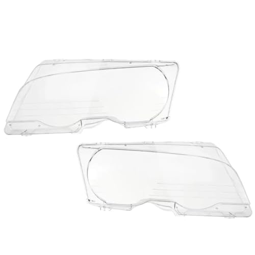 Cache-objectif de phare avant pour BMW Série 3 E46 Coupé et Cabriolet phase 1 transparent