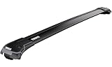 Thule 958120 Wingbar Edge 9583B Railing L, Nero, 2 Pezzi