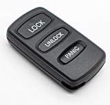 3 Buttons Car Key Fob Cover Key Shell Compatible with Mitsubishi Outlander Endeavor Eclipse Galant Diamante Montero Montero Sport