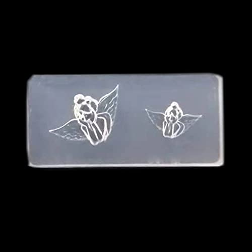 AniYY Harzformen, Engel-Serie, Nagelornamente, Harzform, DIY-Nagelkunst-Dekorationen, Silikon-Formen für Kunstharz, DIY… – Bild 4