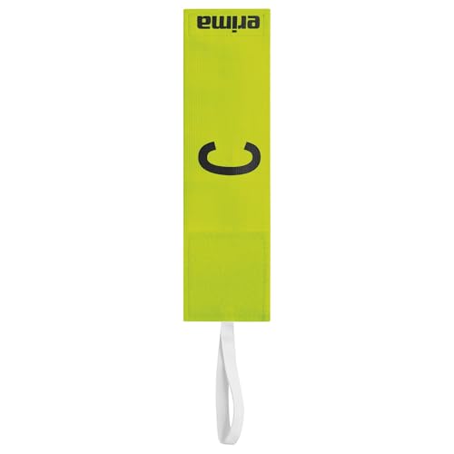 Erima Kapitänsbinde mit Velcro, Adultos Unisex, Amarillo, 2