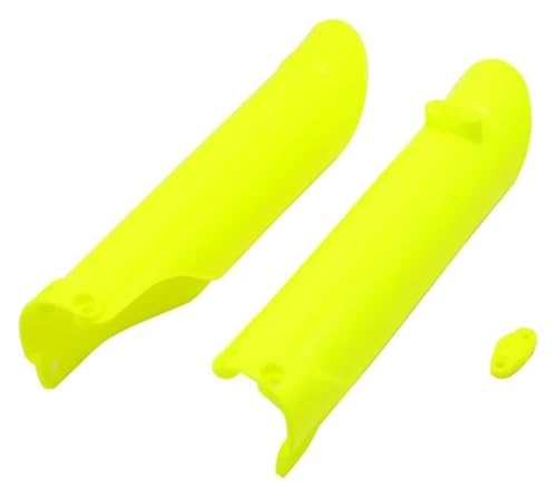 Cache fourche avant vert fluorescent haute résistance pour suspension moto SXF SX250