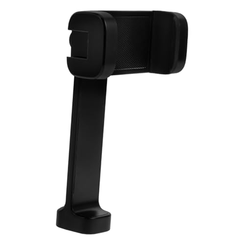 VILLCASE Smartphone Tripod Mount Rotatable Phone Holder for Vertical Horizontal Use Durable Clamp for Live Streaming Travel Black