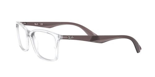 Image of Ray-Ban Unisex Clear Lens Square Frames - 0RX7047