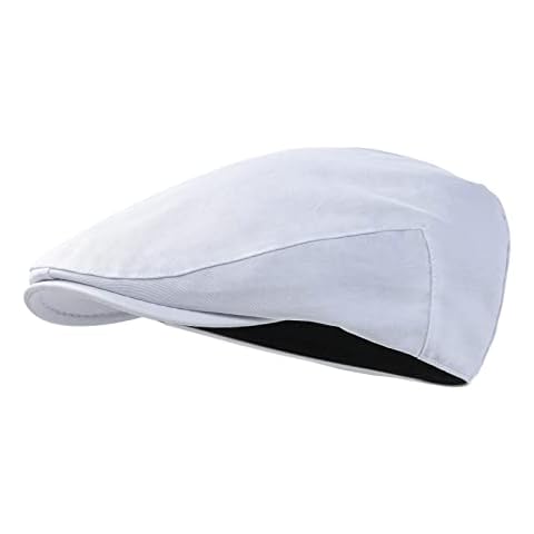 STARANCE Men's Cotton Flat Cap Cover