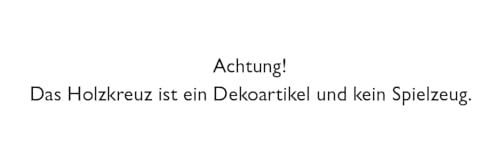 Jesus begleite dich. Kinderholzkreuz