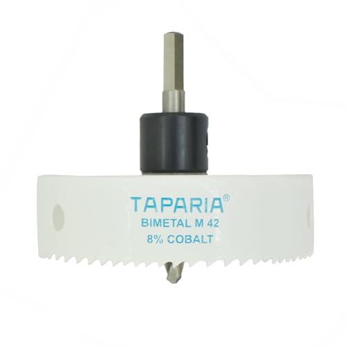 Image of Taparia Bimetal Mini Hole Saw HSM 83 - Precision Cutting Tool, High -Speed Steel Teeth for Wood, Metal & Plastic