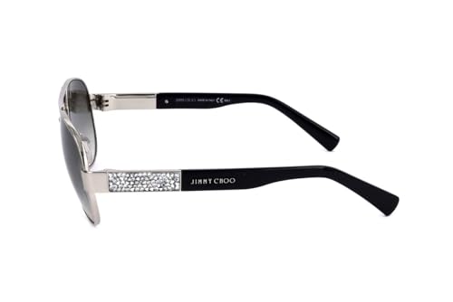 Jimmy Choo Women's Baba/S Palladium/Grey Mirror Silver3