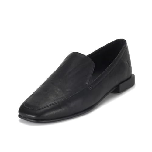 Image of Frye Women's Claire Venetian Leather Loafer Slip-On Flat Shoe