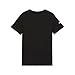 PUMA Kid's Scuderia Ferrari Race Graphic Tee, Tonal Big Shield Black SS25, Small