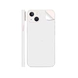 SopiGuard Sticker Skin for iPhone 13 Precision Edge-to-Edge Rear and Side Panels Vinyl Decal (Matte White)