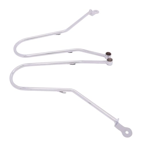Soporte para alforjas, barras de montaje y guardias para Triumph Bonneville T100 / T100 SE (2001-2015), Thruxton 900 y Scrambler (2006-2016), cromado miniatura 4