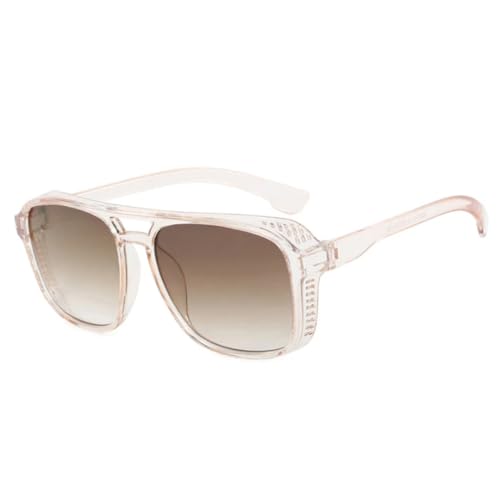 Lunettes de soleil vintage verres noirs pour stopper l'éblouissement avec style rétro