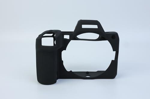 Funda para cámara Nikon Z5 II, silicona negra ligera miniatura 7
