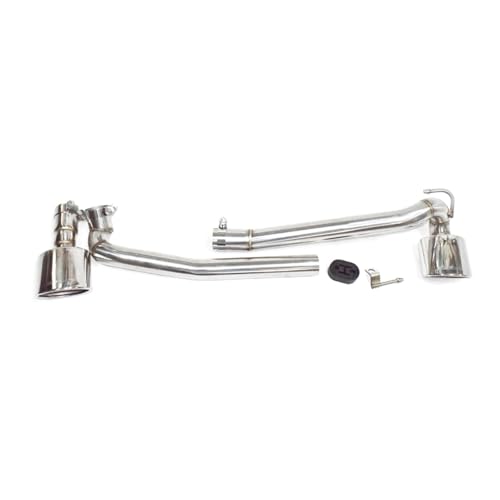 Embout d'échappement double en acier inoxydable pour Benz W204 C180 C200 C300