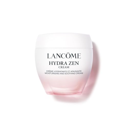 Lancôme Hydra Zen Moisturiser, Hydrating & Soothing Face Cream with Hyaluronic Acid & Rose Extract, Normal to Dry & Sensitive Skin, Provides Lasting 48 Hour Hydration (75ml, Full Size)