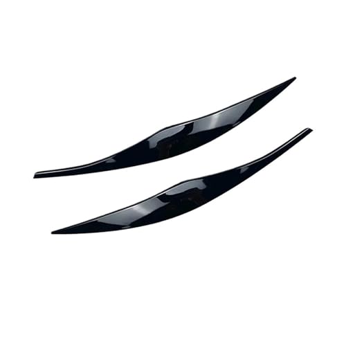 車用ヘッドライト眉毛まぶたステッカートリムカバー BMWアクセサリー 3シリーズ E90 E91 セダン 320i 330i 2005-2012対応