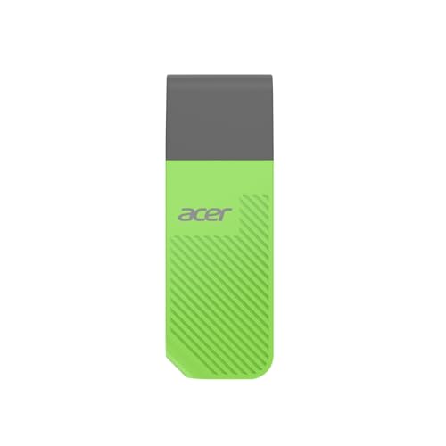 Image of Acer UP200 USB 2.0 Flash Drive | 128 GB | Up to 30MB /s Read Speed | ABS Body | Water & Dust Proof | Green