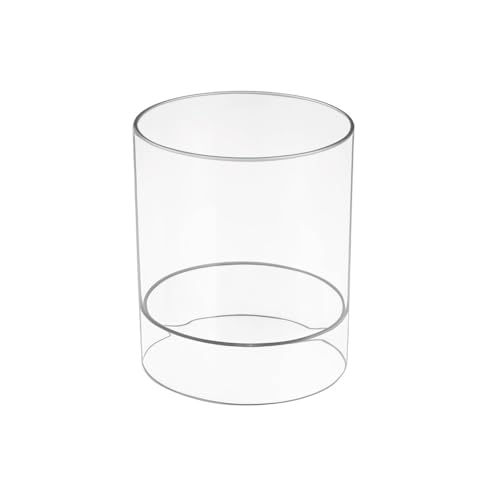 iDesign Hair Accessories Organizer Canister, The Clarity Collection – 6" x 6" x 7", Clear by iDesign - Used condition - US$11.54