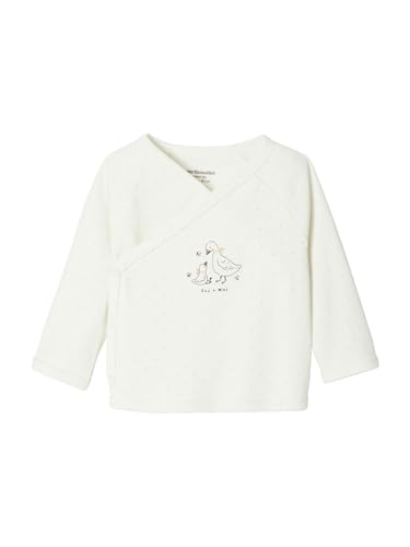 VERTBAUDET Brassière naissance imprimée ouverture devant écru NAISSANCE(50CM)