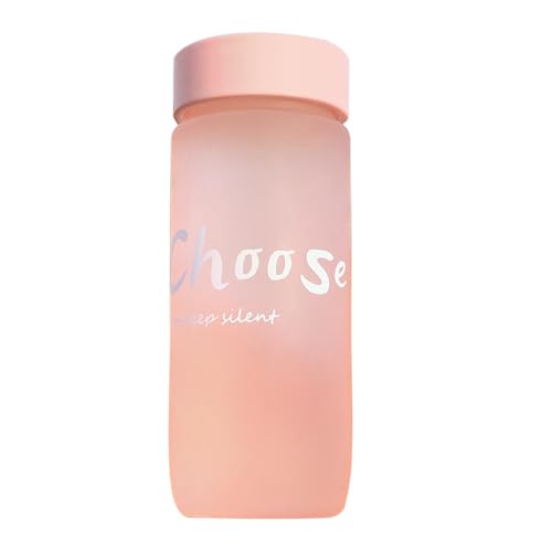 Motivational Water Bottle - 600ml Water Bottle Reminder To Drink | Motivational Fitness Sports Water Bottle | Best Choice Portable Large Capacity Water Bottle For Cycling, Running, Camping, Or Office