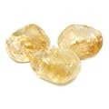 1 X Set of 3 Citrine Stones Gemstones Crystals