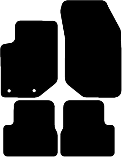 Kovvar Tapis de Sol Compatible avec Jeep Avenger 2023-2026 Correspondant à la Version: Avenger | Essence | Qualité: Basic