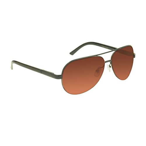 Image of proSPORT Blue Light Blocking Sunglasses - HD Copper Amber Metal Aviator Reduce Eye Strain Better Sleep
