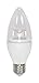 Satco S28575 Medium Bulb in Light Finish, Clear