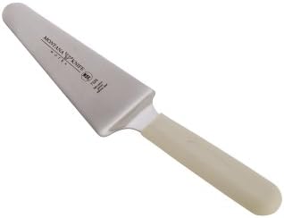 Montana Knife 4" Pie Server with White Poly Handle