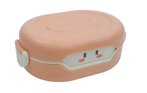 Image of Vibgyor Vibes Modern Design 2 Compartment Lunch Box for School Kids Girls and boys and for Men and women in Offices (Multicolor)